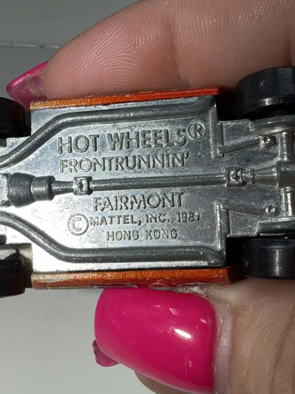 Vintage 1981 Hot Wheels Frontrunnin' Fairmont Fireball Jr #27 Red Diecast Toy Ca